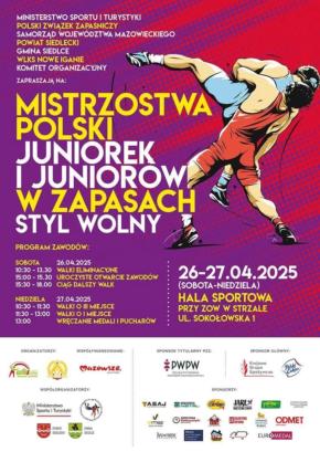 Mistrzostwa Polski U20 w zapasach - Siedlce 2025